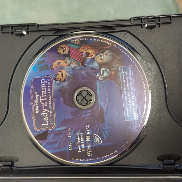 Walt Disney's Lady and the Tramp 50th Anniversary Edition DVD - Picture 4 of 8